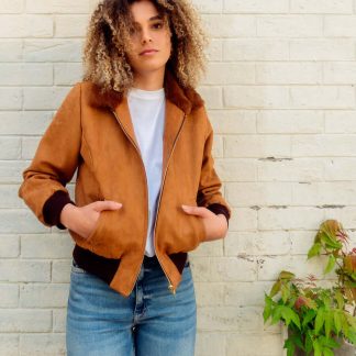 Blouson femme Vickie camel